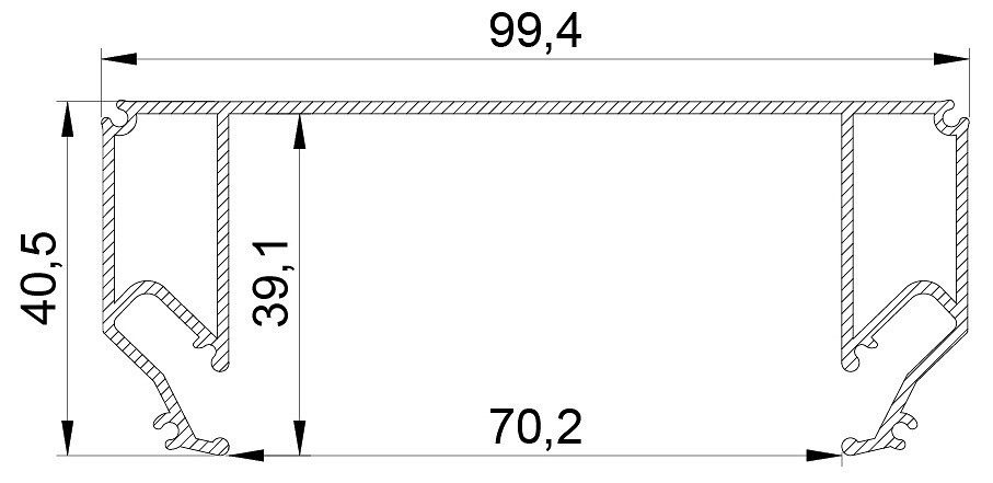 Профиль-держатель VM-839414 — 2