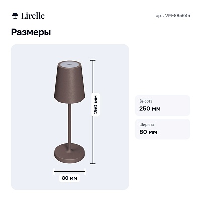 Настольная лампа декоративная VM-885645