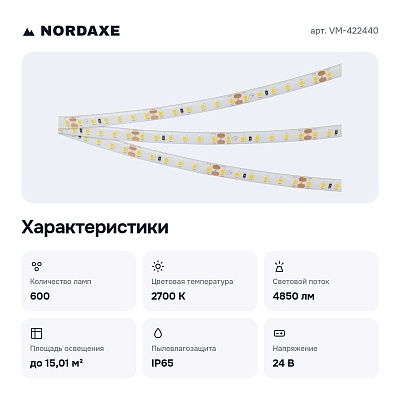 Лента светодиодная VM-422440