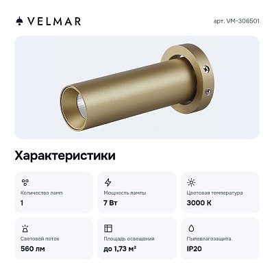 Встраиваемый светильник VM-306501