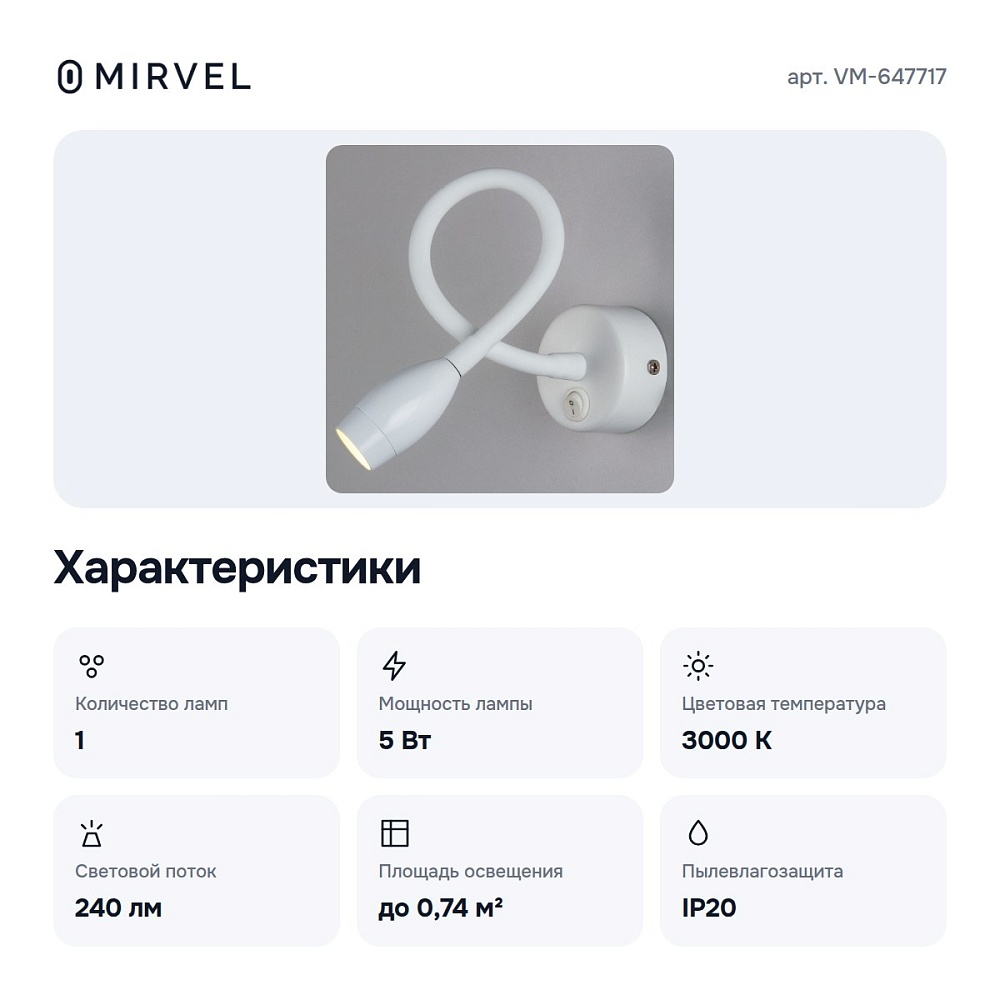Бра VM-647717 — 3
