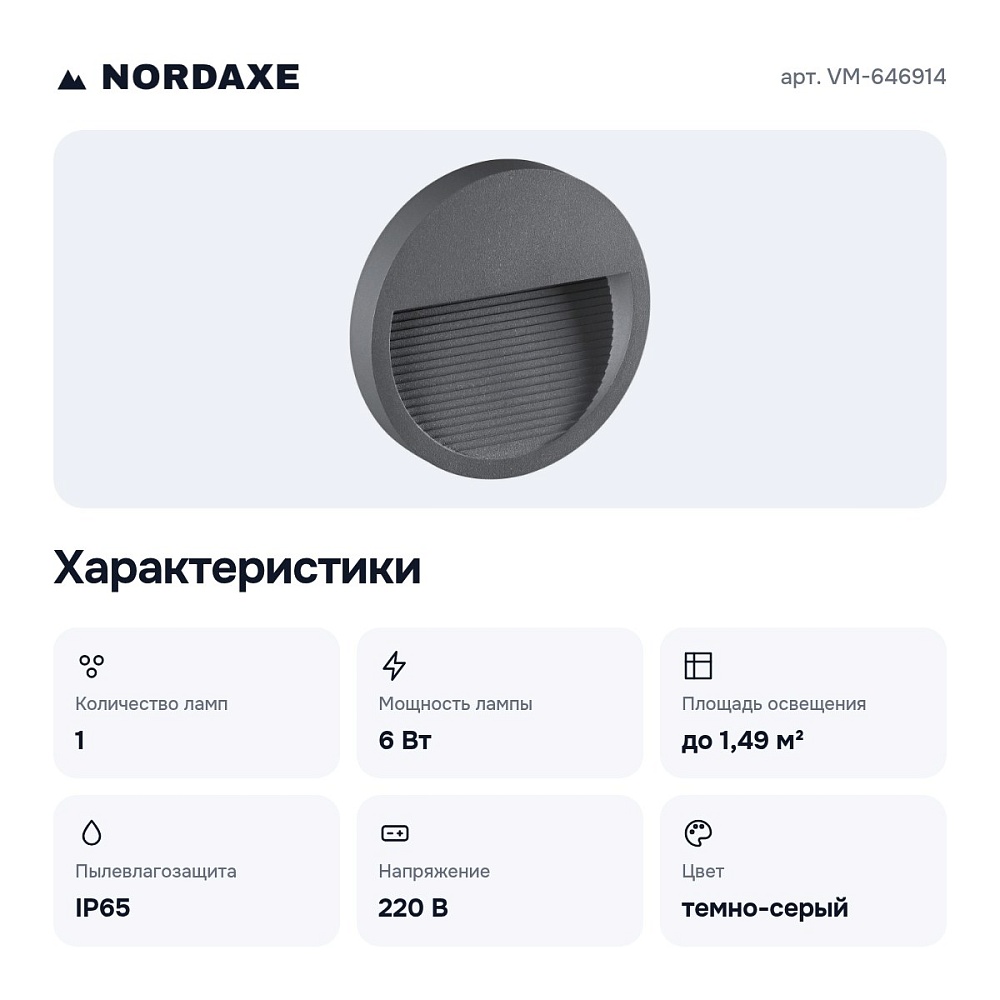 Встраиваемый светильник VM-646914 — 3