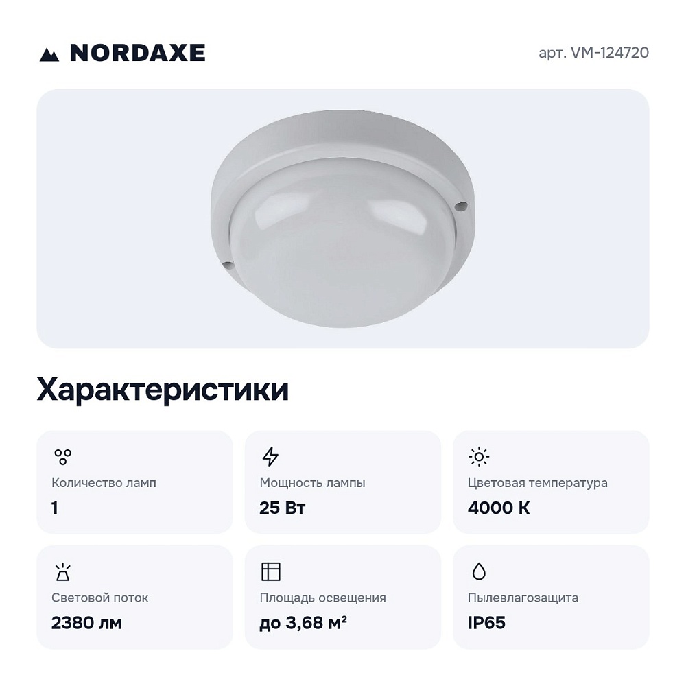 Накладной светильник VM-124720 — 3