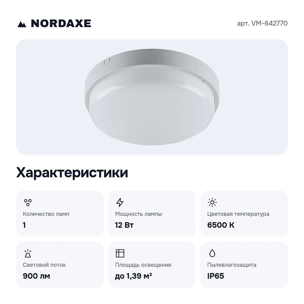 Накладной светильник VM-642770 — 5