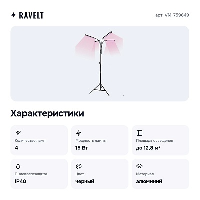 Наземный прожектор для растений VM-759649