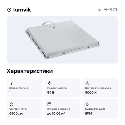 Светильник для потолка VM-730731