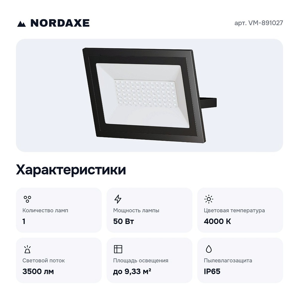 Настенно-потолочный прожектор VM-891027 — 7