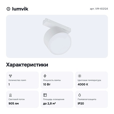 Светильник на штанге VM-612124