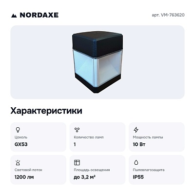 Накладной светильник VM-763620