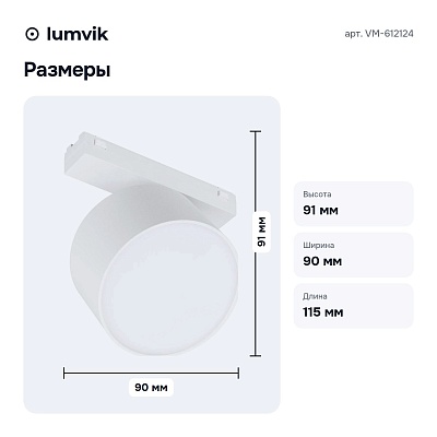 Светильник на штанге VM-612124