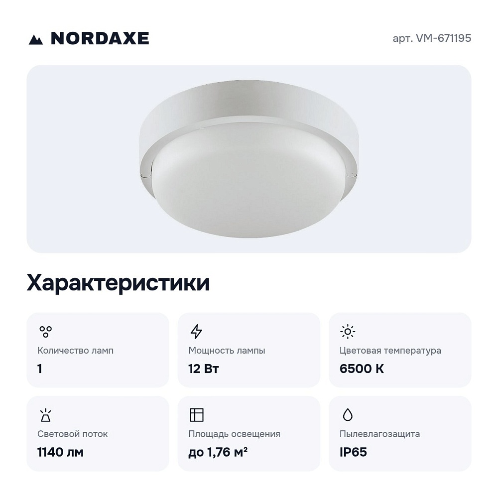 Накладной светильник VM-671195 — 6