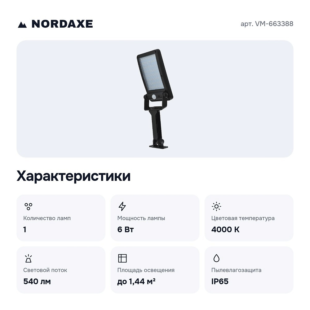 Настенно-потолочный прожектор VM-663388 — 6