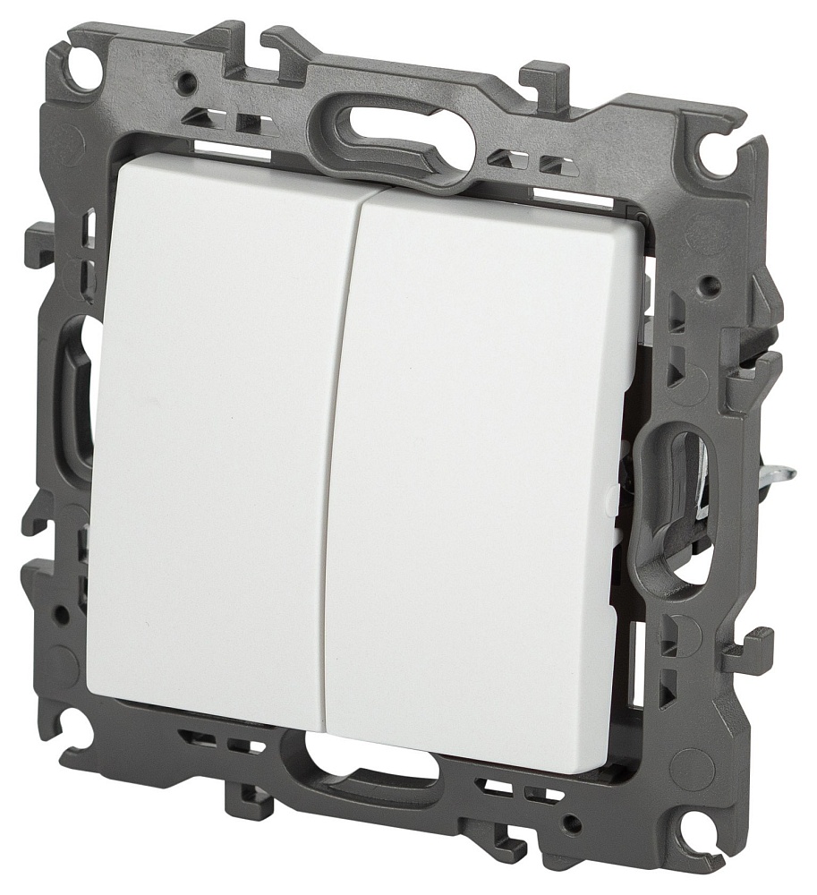 Переключатель двухклавишный без рамки 12 VM-449529 — 2