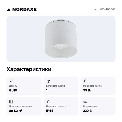 Накладной светильник VM-460065