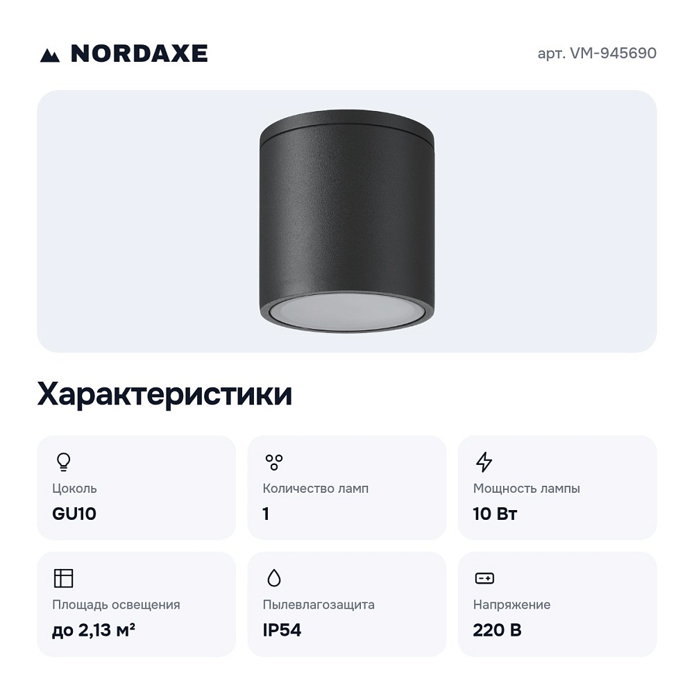 Накладной светильник VM-945690 — 2
