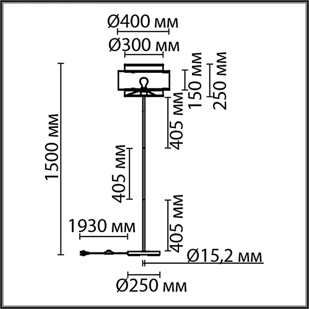 Торшер VM-288529 — 3