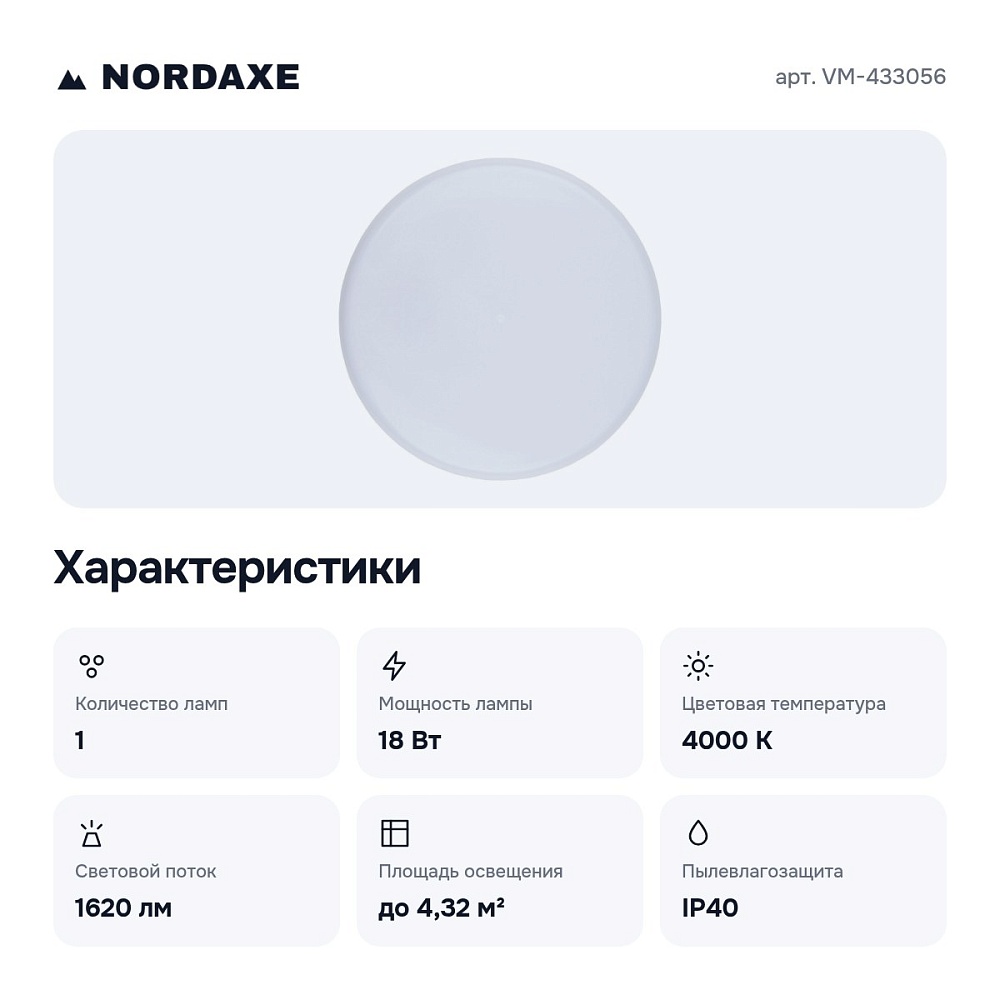 Встраиваемый светильник VM-433056 — 2