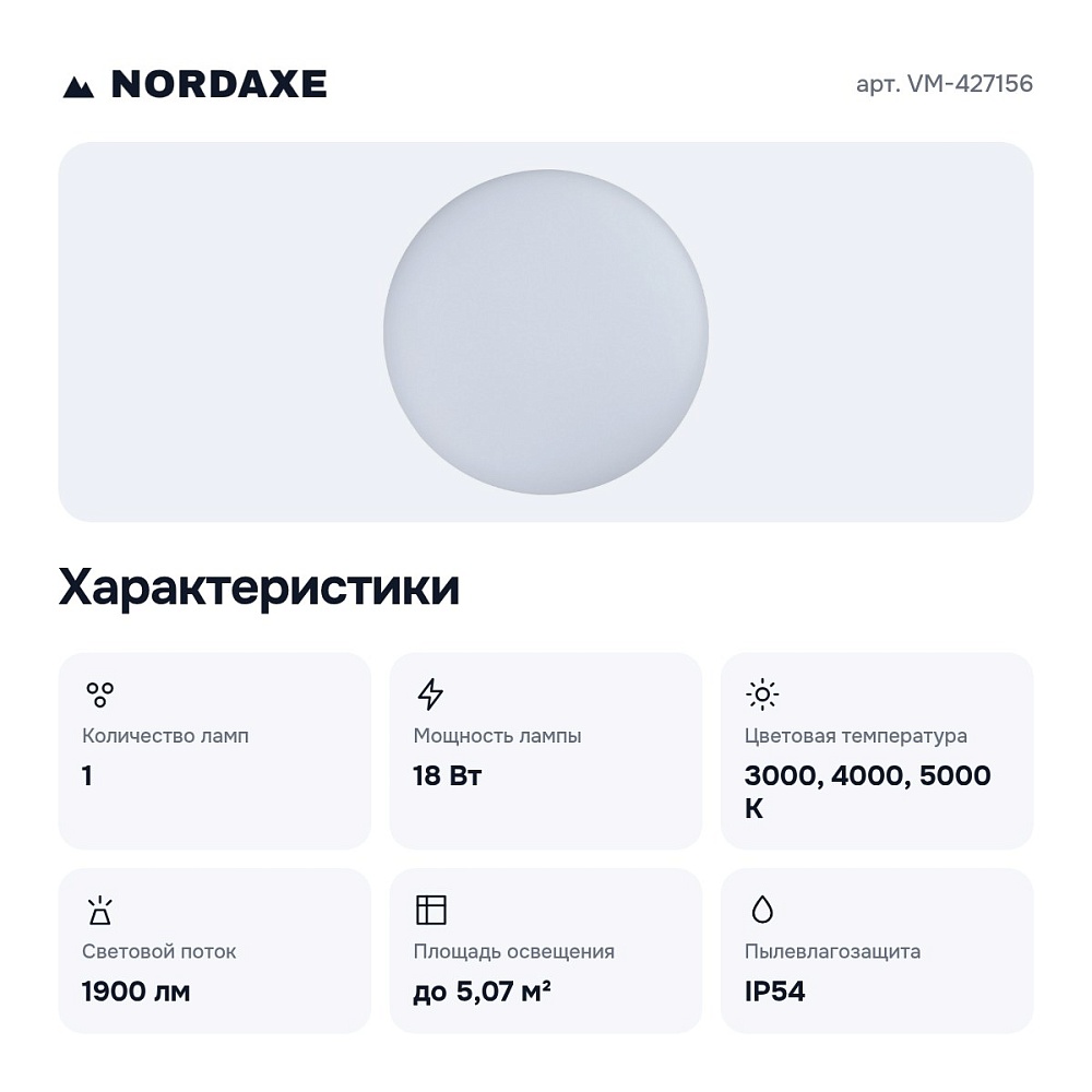 Накладной светильник VM-427156 — 8